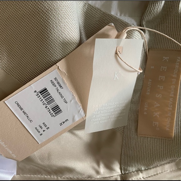 NWT “Keep Talking Top” by Keepsake. - Picture 5 of 7